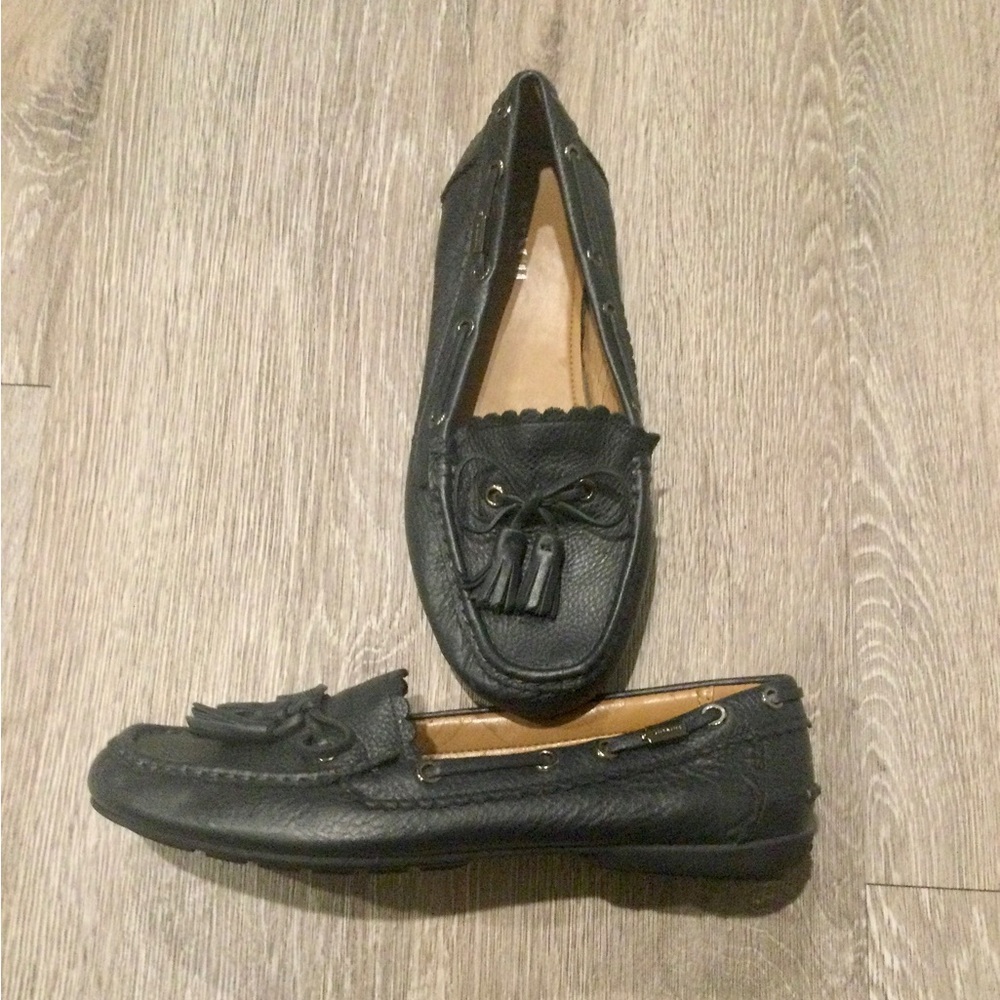 COACH LEATHER LOAFERS. Practically unworn. - Picture 2 of 7